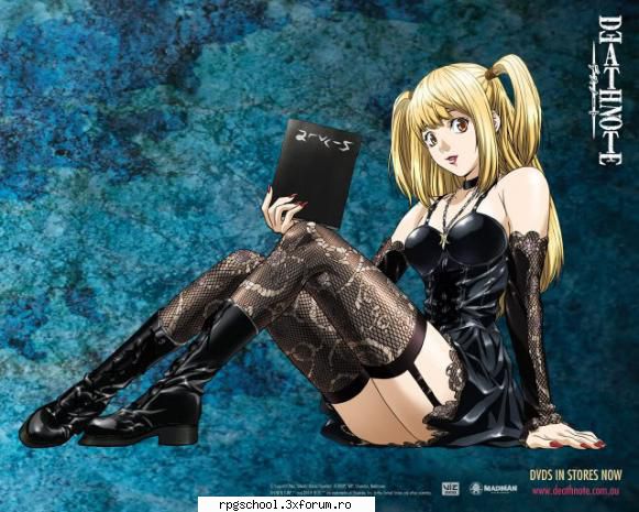 nume: yagami light as 19
anime: death ochii caprui , parul il are lung si death note and shinigami